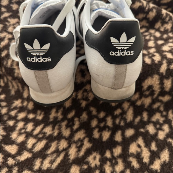 Adidas Samoa White and Black Sneakers - Picture 4 of 6